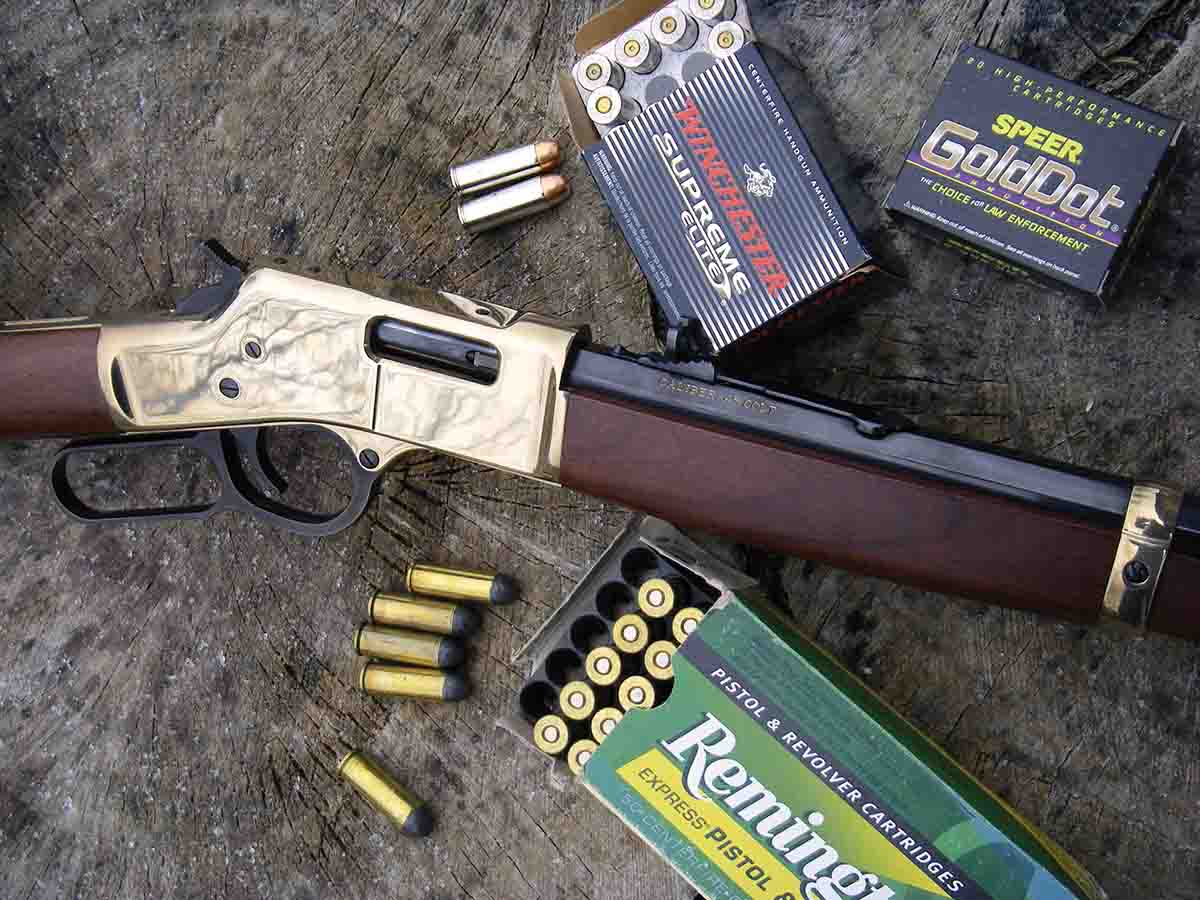 The Big Boy .45 Colt produced respectable accuracy with both factory ammunition and handloads.